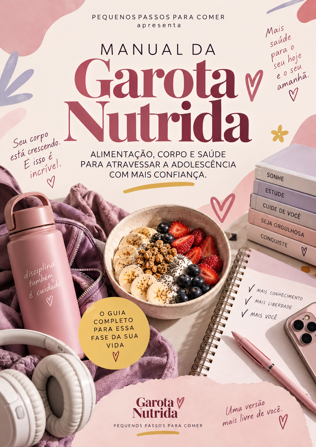 Capa original Manual da Garota Nutrida